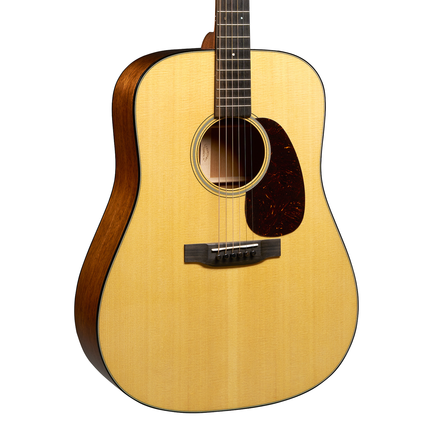 Front of Martin Super D-18 Natural.