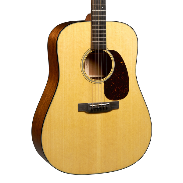 Front of Martin Super D-18 Natural.