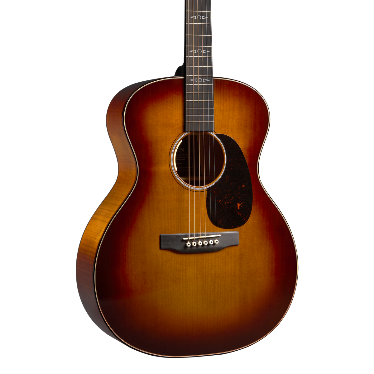 Front of Martin GPE Inception Maple.