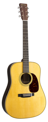 Full frontal of Martin HD-28ELRB LR Baggs Anthem Natural.
