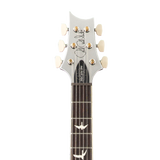 PRS S2 McCarty Thinline Platinum Guitar headstock with brand logo on a white background