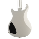 Back of PRS S2 McCarty Thinline Platinum  electric guitar on a white background