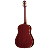 Back of Gibson J 160E Original Vintage Sunburst.