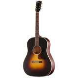 Full frontal of Gibson J-45 Century 12-Fret Vintage Sunburst.