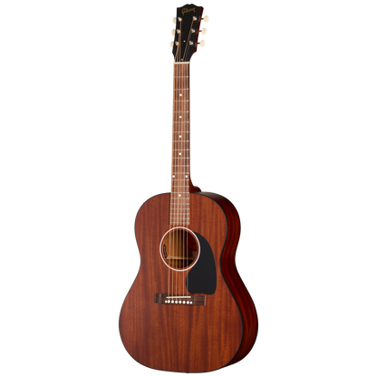 Full frontal of Gibson LG 2 All Mahogany Faded Natural.