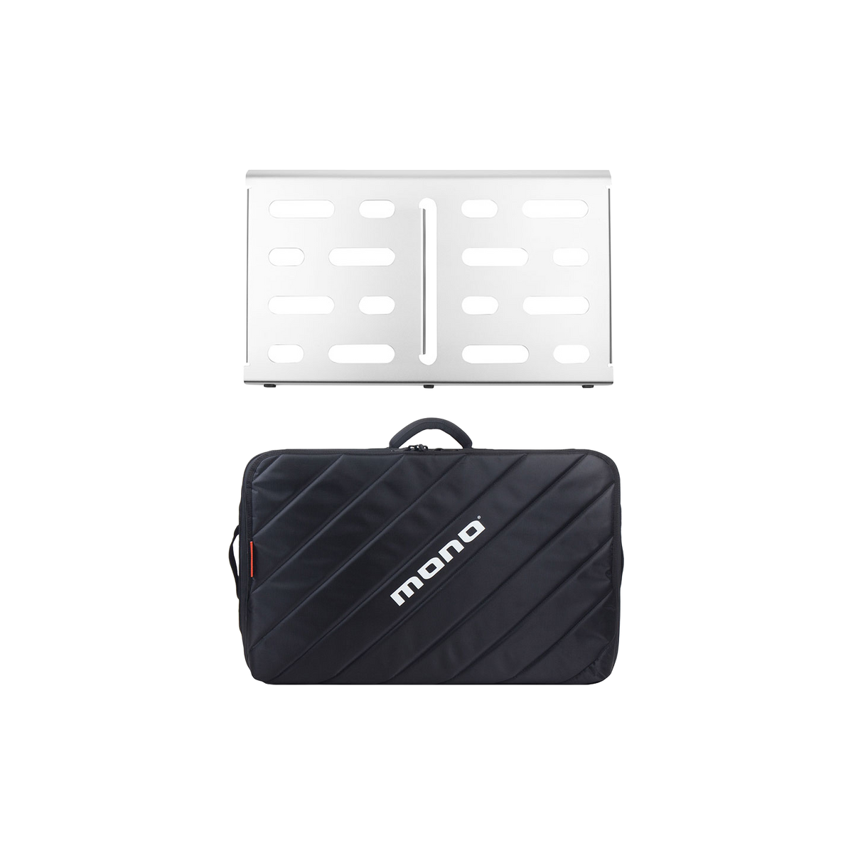 Mono Pedalboard Medium Silver + Ur 2.0 Accessory Case.