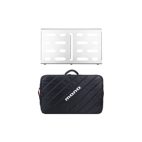 Mono Pedalboard Medium Silver + Ur 2.0 Accessory Case.