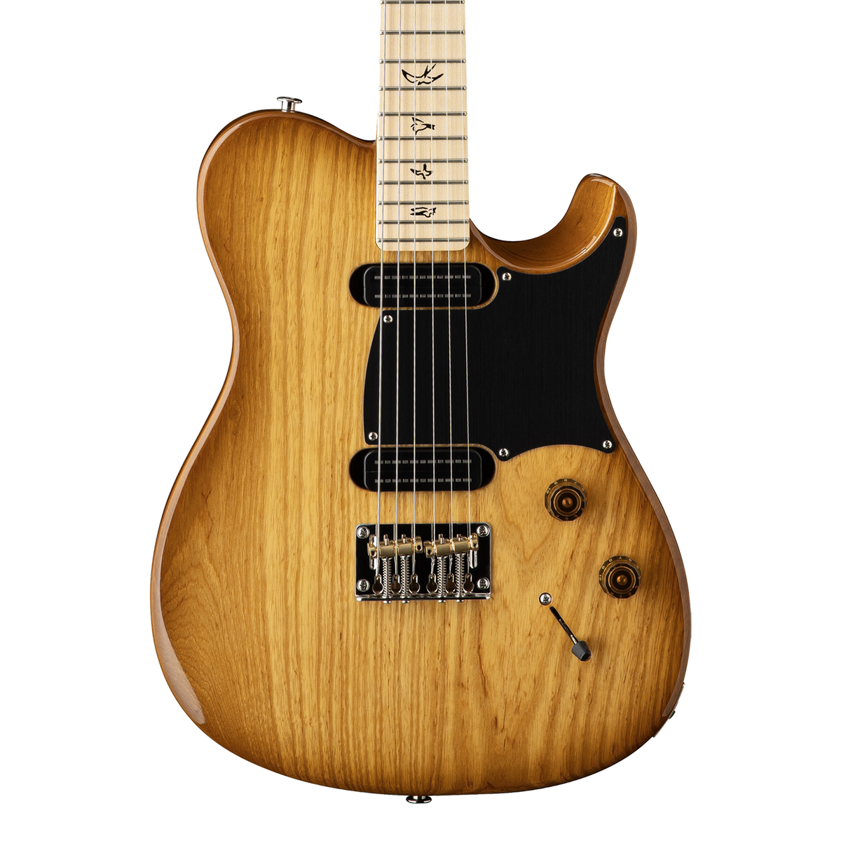 Front of PRS NF 53 Vintage Natural Rosewood.