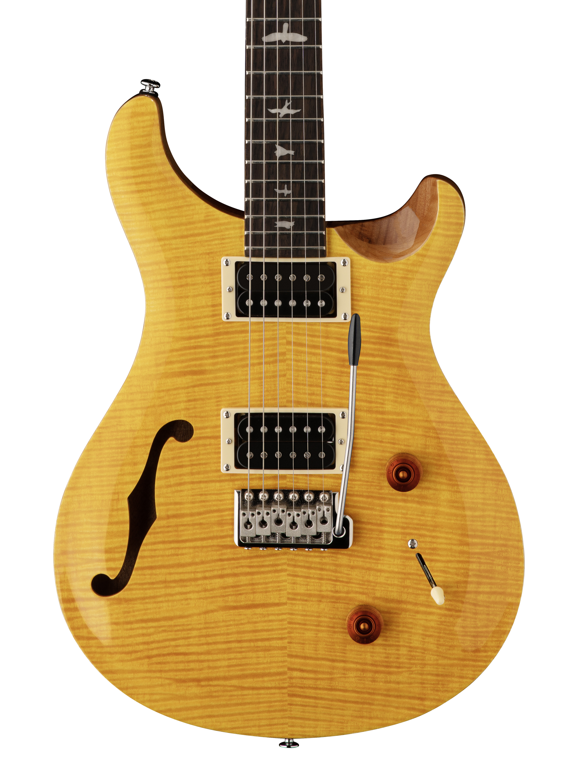 PRS SE CUSTOM22 Semi-hollow サンタナイエロー ギター PRS Paul Reed Smith SE Custom 22 Semi-Hollow Santana Yellow