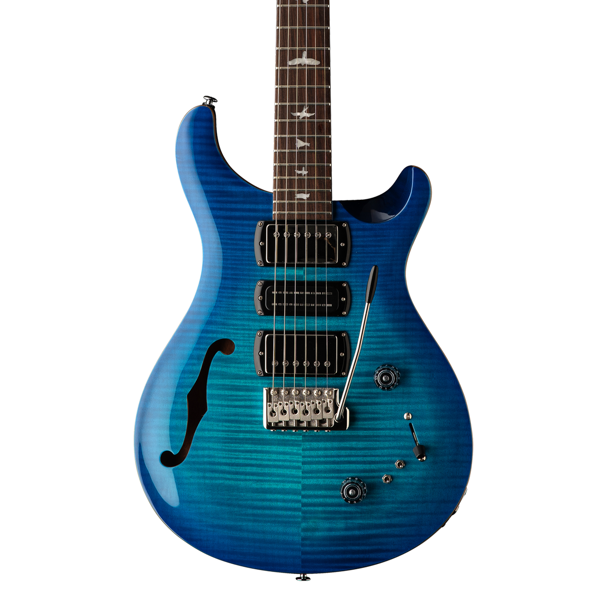 PRS SE Special Semi-Hollow Lake Blue w/bag – Tone Shop Guitars