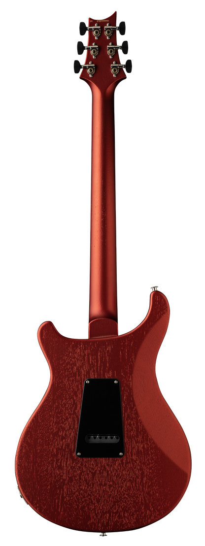 Back of PRS S2 Standard 24 Satin Red Apple Metallic.