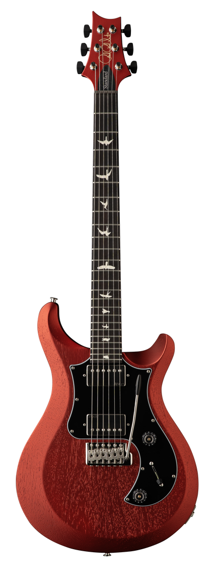 Full frontal of PRS S2 Standard 24 Satin Red Apple Metallic.