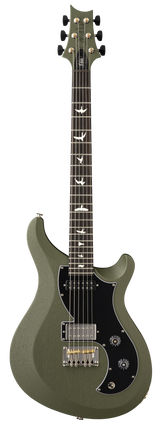 Full frontal of PRS S2 Vela Satin Matcha Green.