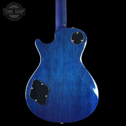 Back of PRS S2 Wood Library McCarty 594 Singlecut Quilt Lake Blue S2083983 body.