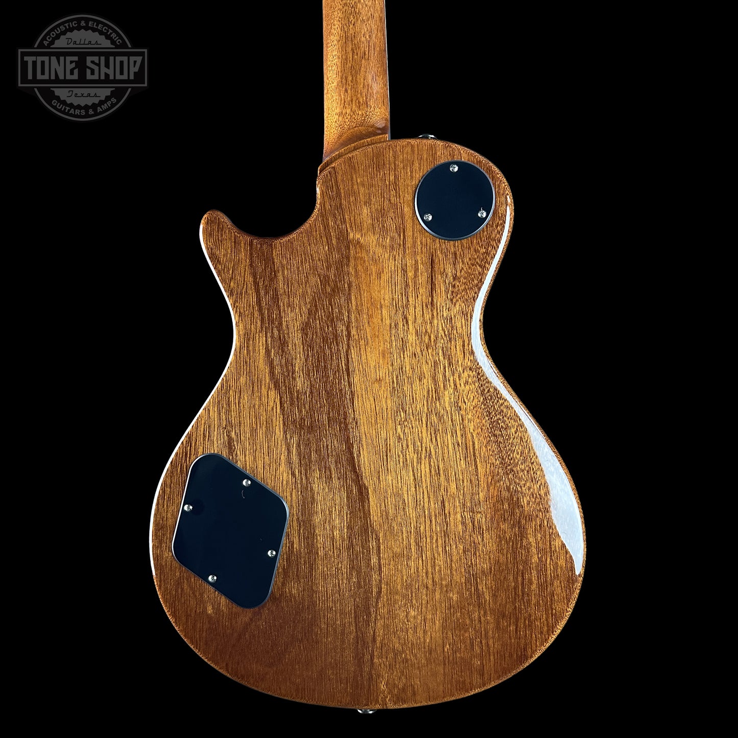 Back of PRS S2 Wood Library McCarty 594 Singlecut Quilt Livingston Lemondrop body,