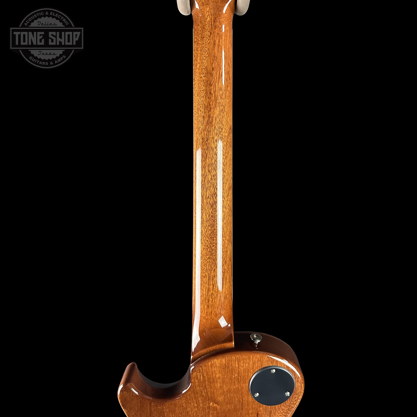 Back of PRS S2 Wood Library McCarty 594 Singlecut Quilt Livingston Lemondrop neck.