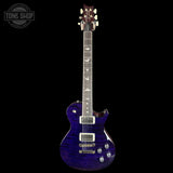 Full frontal of PRS S2 Wood Library McCarty 594 Singlecut Quilt Purple S2083399.