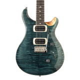 Front of PRS SE Custom 24 Slate Blue.