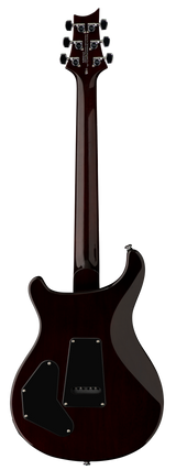Back of PRS SE DGT David Grissom Signature Solidbody McCarty Tobacco Sunburst.