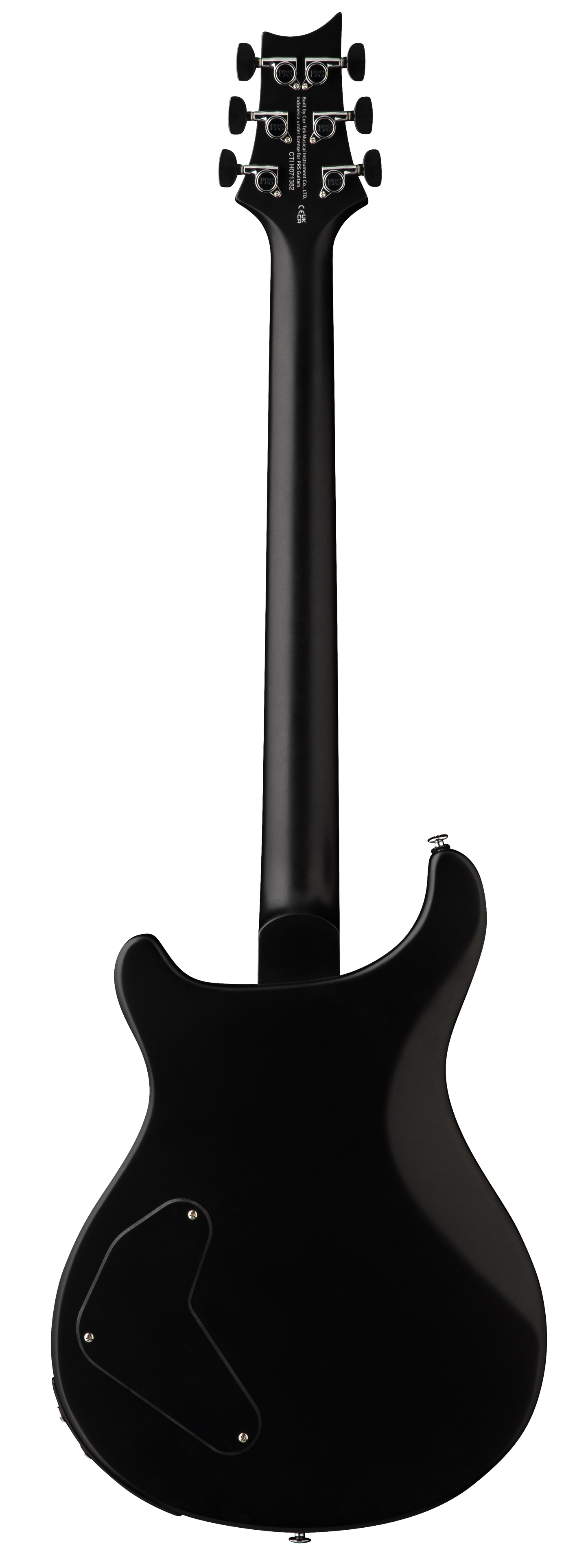 Back of PRS SE ES Ed Sheeran Cosmic Splash Hollowbody I Baritone.