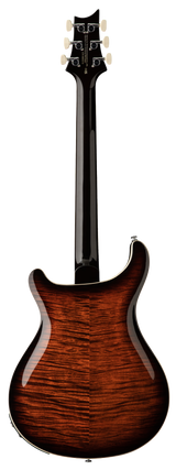 Back of PRS SE Hollowbody II Piezo Orange Tiger Smokeburst.
