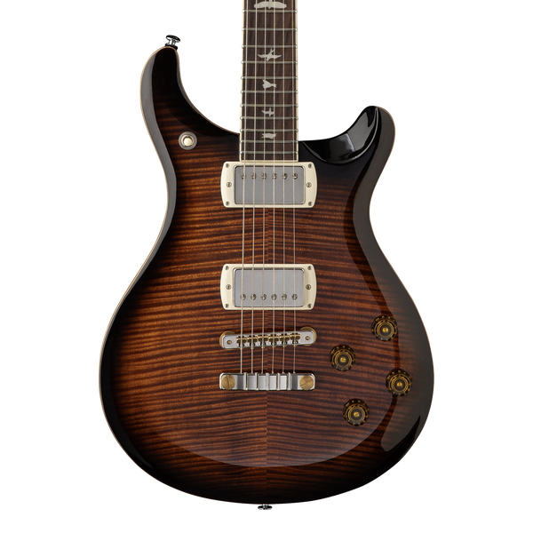 Front of PRS SE McCarty 594 Black Gold Sunburst.