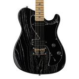 Front of PRS SE NF 53 Black Doghair.