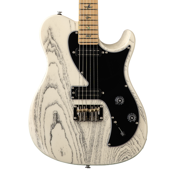 Front of PRS SE NF 53 White Doghair.