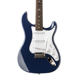 Front of PRS SE Silver Sky Trad Blue.