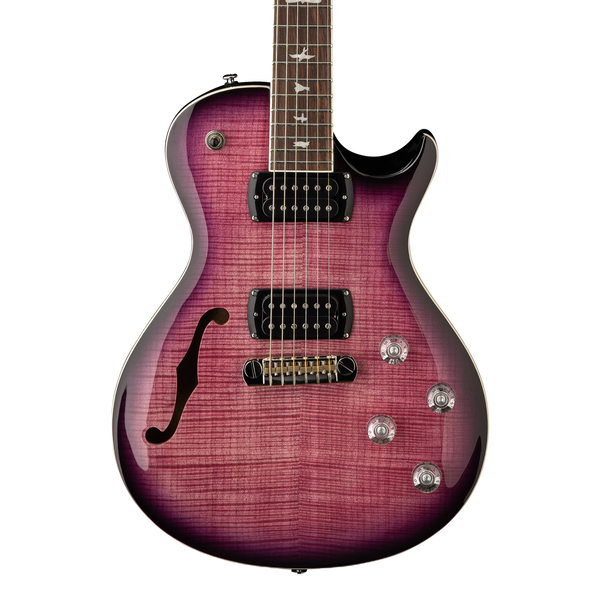 Front of PRS SE Zach Myers Elderberry Burst.