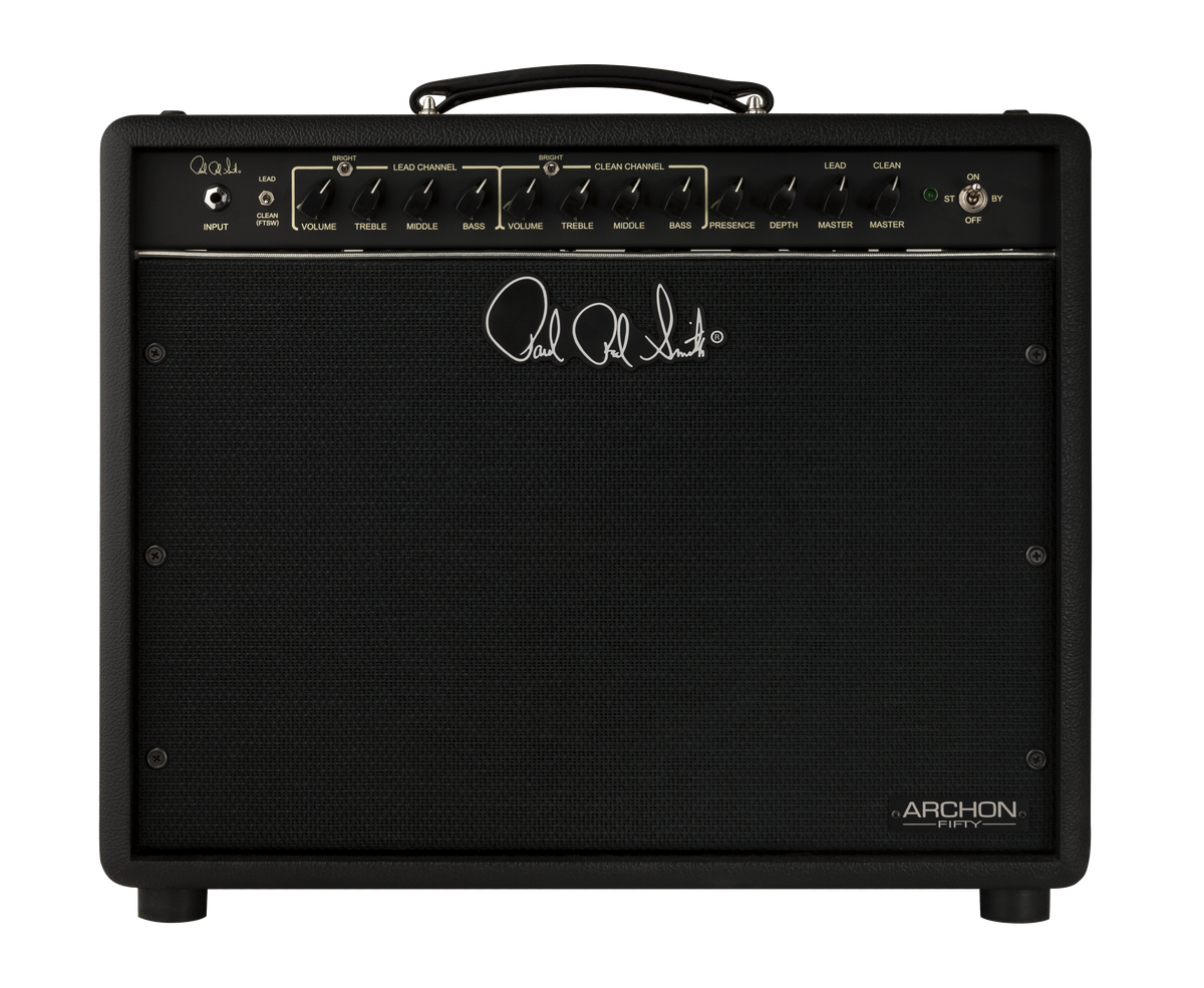 Front of PRS Paul Reed Smith Archon 50 watt 1x12  Combo.