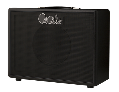 Front angle of PRS Paul Reed Smith MT112 Mark Tremonti 60-watt 1x12 Speaker Cabinet.