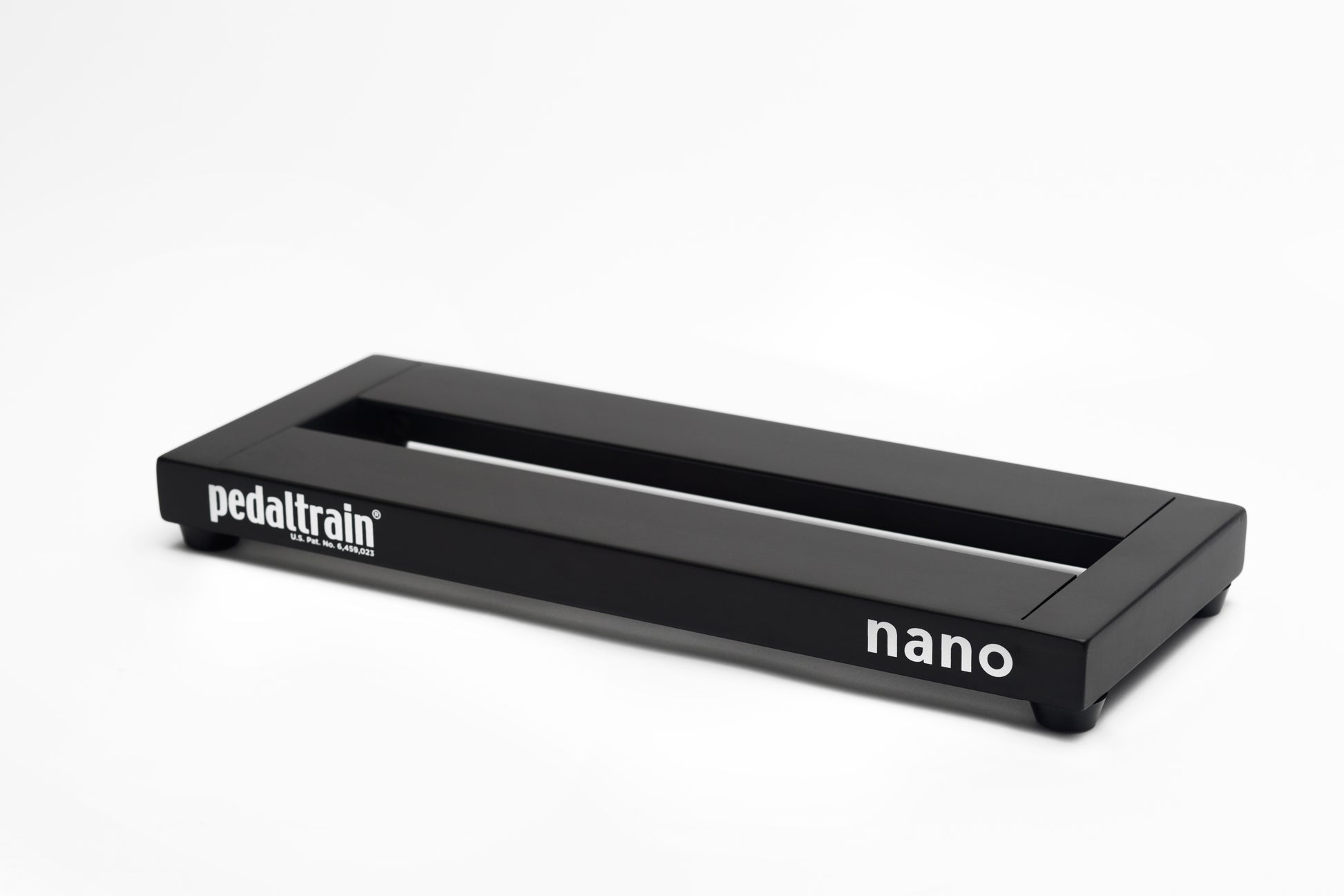 Front right angle of Bottom of Pedaltrain Nano.