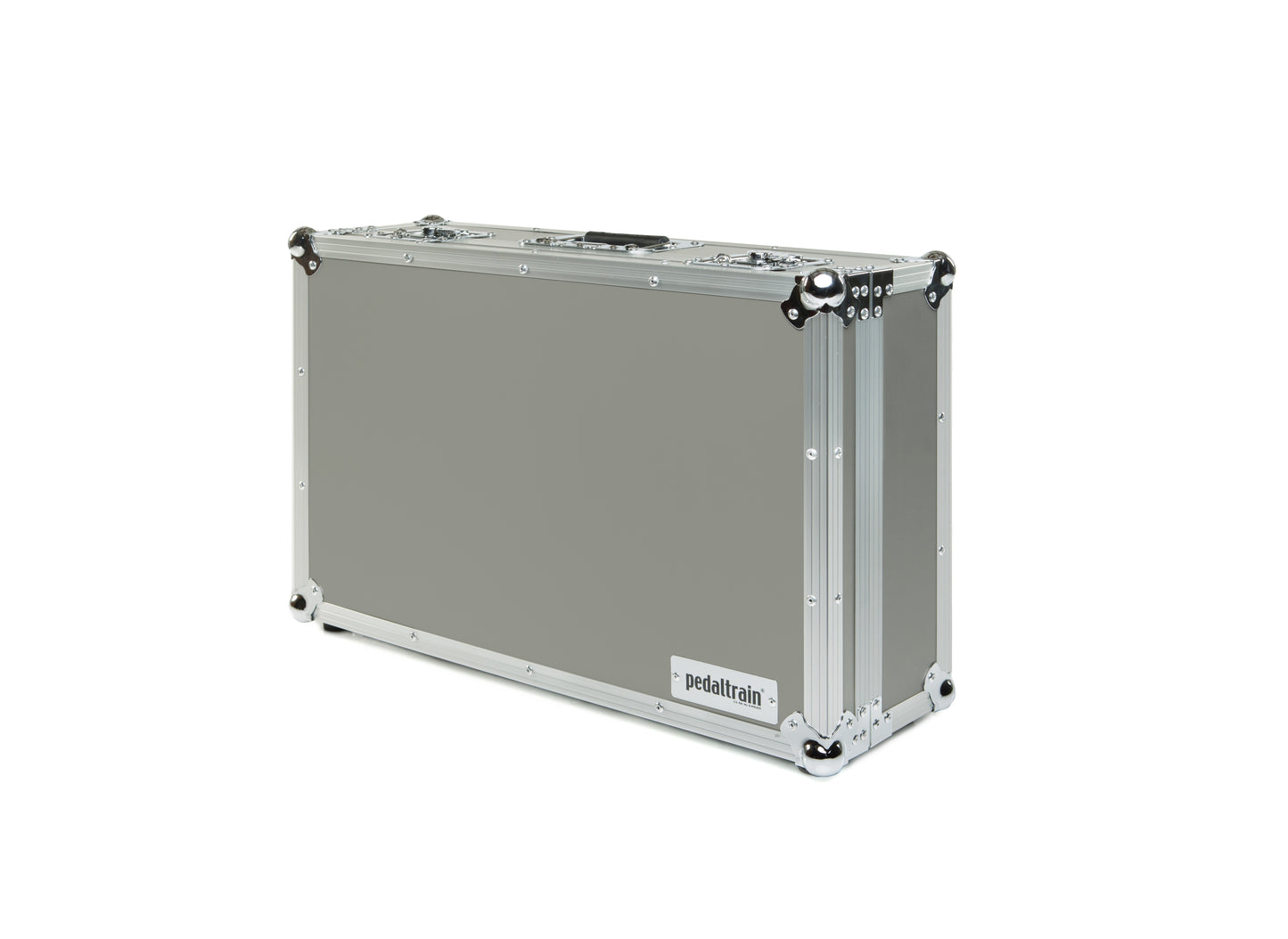 Front right angle of Tour Case for Pedaltrain Novo 24.