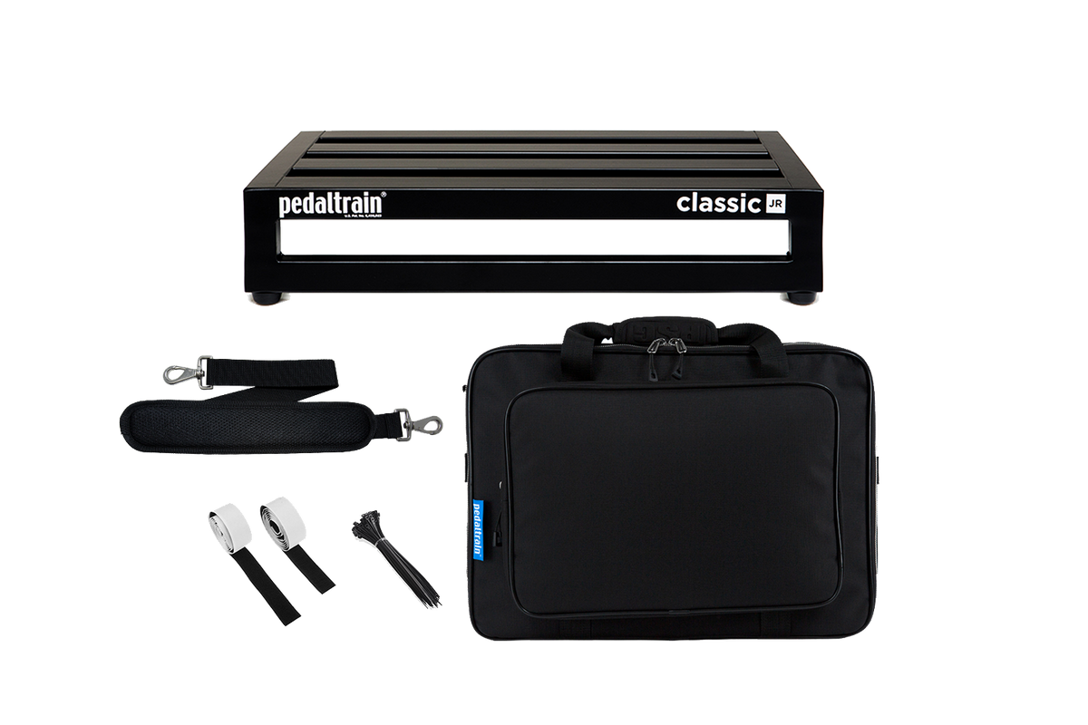 pedaltrain guitar pedal board Pedaltrain Classic Jr in Deluxe Soft Case