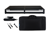 Front of Pedaltrain Classic Pro with Deluxe Soft Case and accessories.