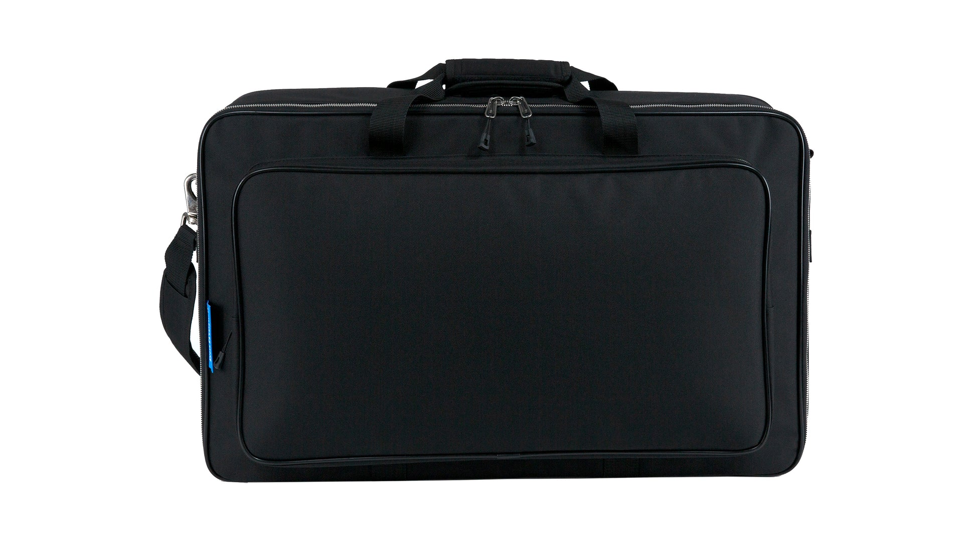 Front of Deluxe Soft Case for Pedaltrain Novo 24.