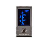 Top down of Peterson SS-HD StroboStomp Mini Tuner.