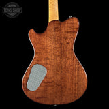 Back of Powers Electric A-Type Pearl White FF42 Anodized Camtail Matching Headstock B279 body.