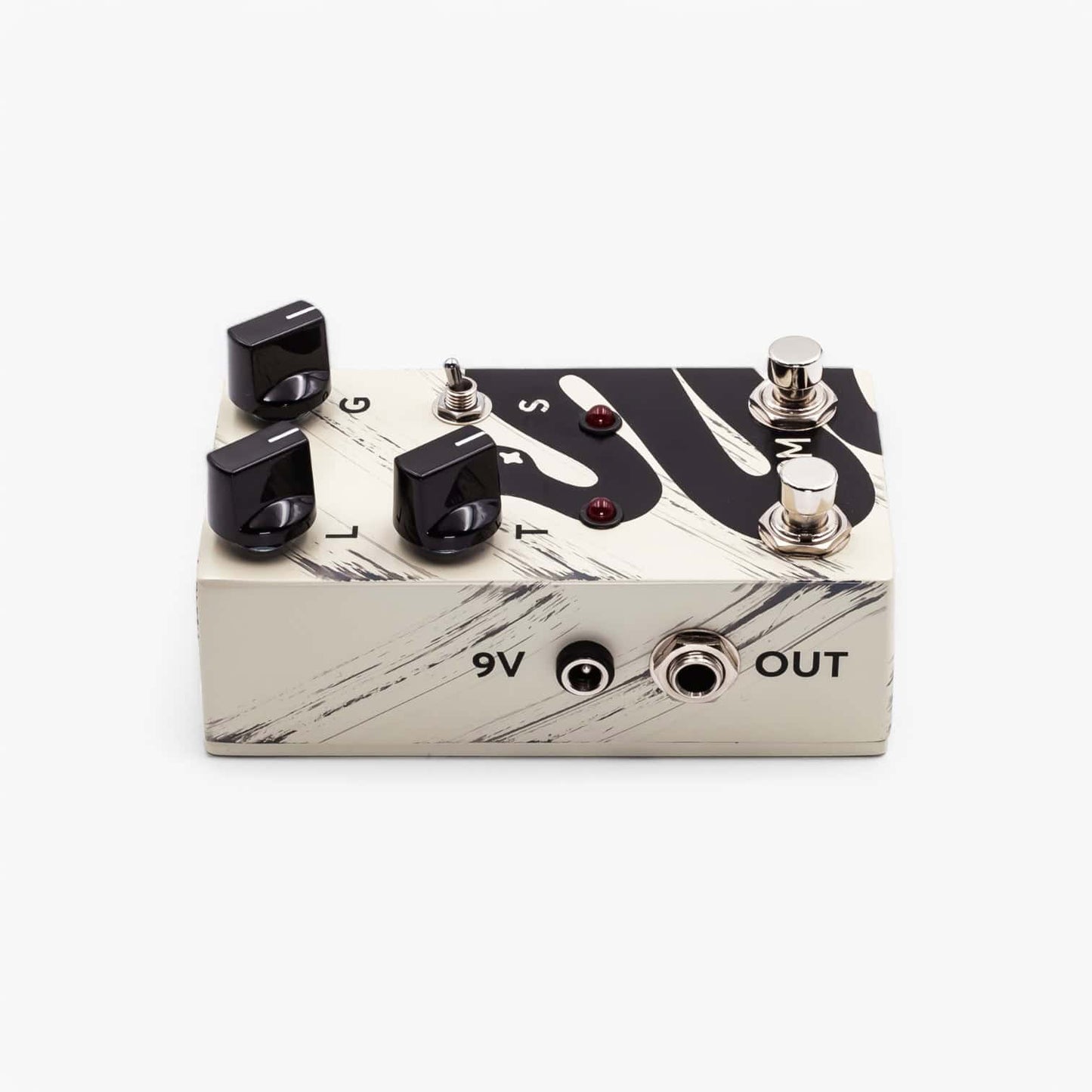 Left angle of JAM Pedals Rattler mk.2.