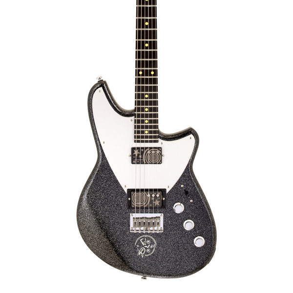 Front of Reverend Billy Corgan Signature Z-One Infinite Sadness Edition Black Sparkle.