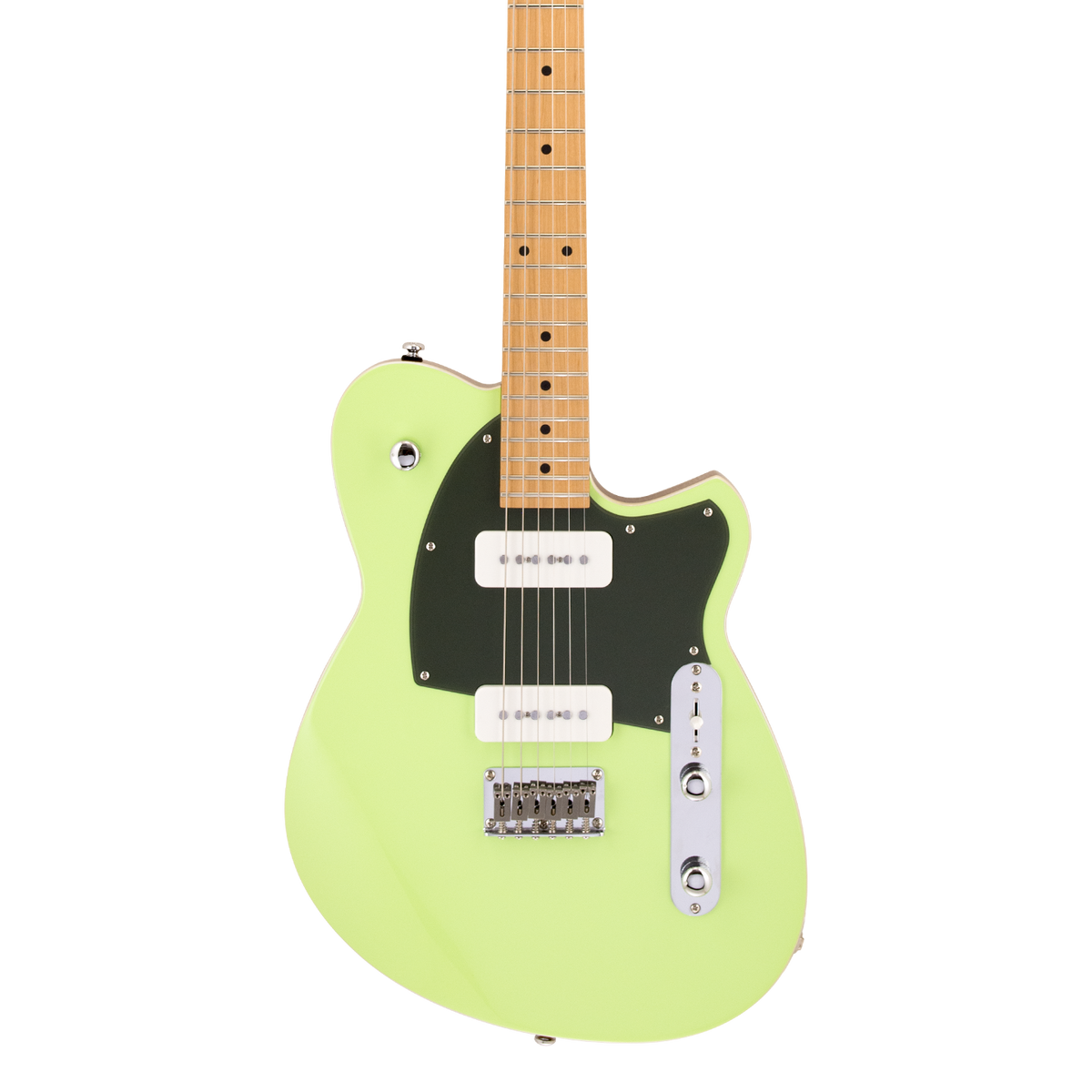 Front of Reverend Charger 290 Citrus Cream.
