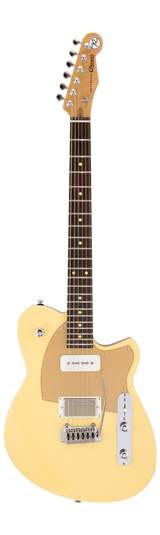 Full frontal of Reverend Charger H90 Wilkinson Powder Yellow.