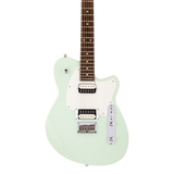 Front of Reverend Charger Standard HH Iconic Blue.