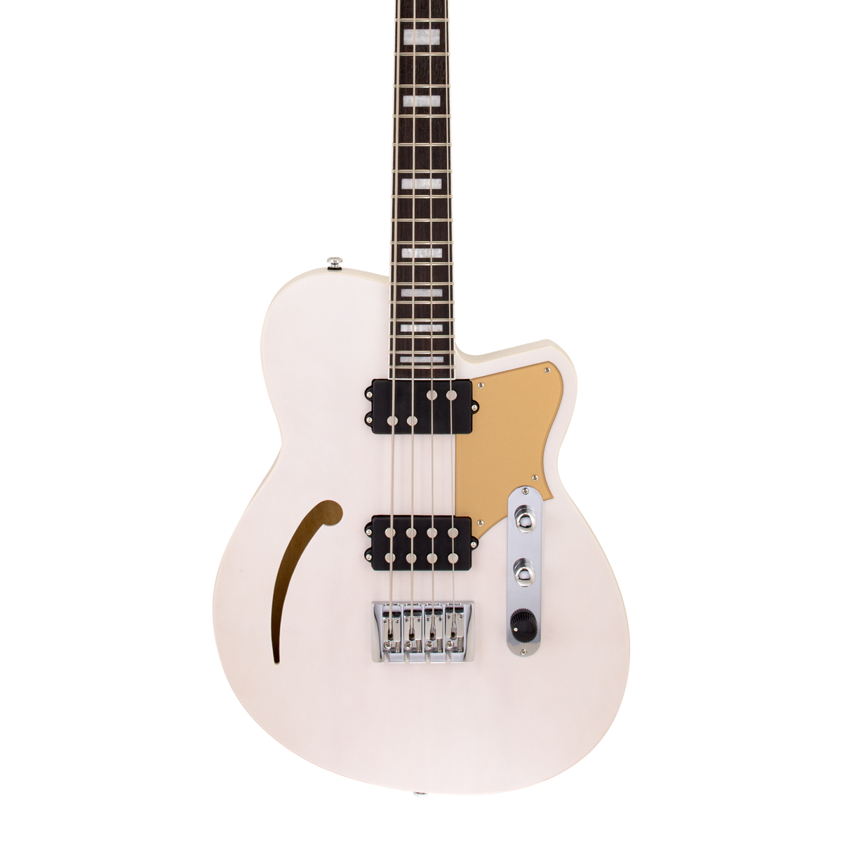 Front of Reverend Dub King Trans White RW.