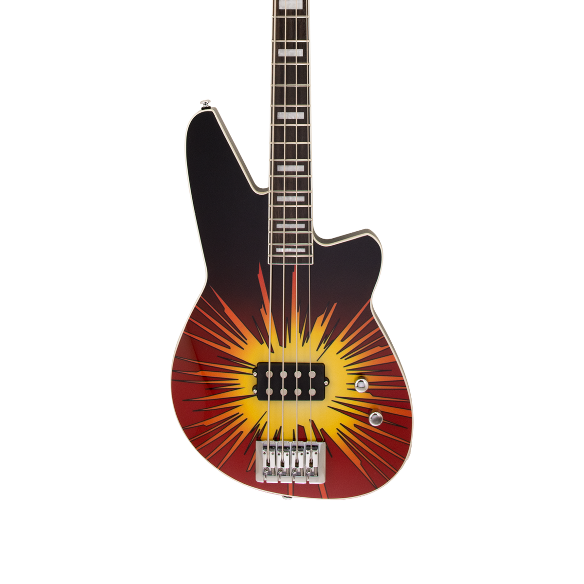 Front of Reverend Greg Norton UltraBomb Graphic.