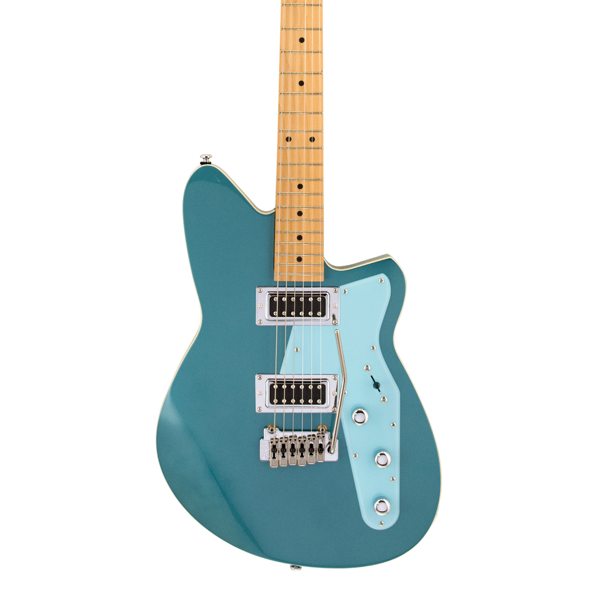 Front of Reverend Jetstream RB Deep Sea Blue RM.