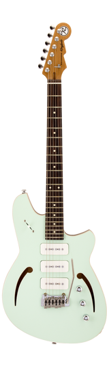 Full frontal of Reverend Kingbolt Air 390 Iconic Blue.