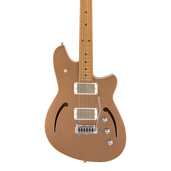 Front of Reverend Kingbolt Air HH Metallic Bronze.