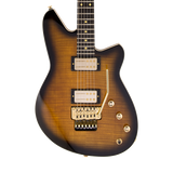 Reverend Kingbolt RA FM Coffee Burst RE – Tone Shop Guitars
